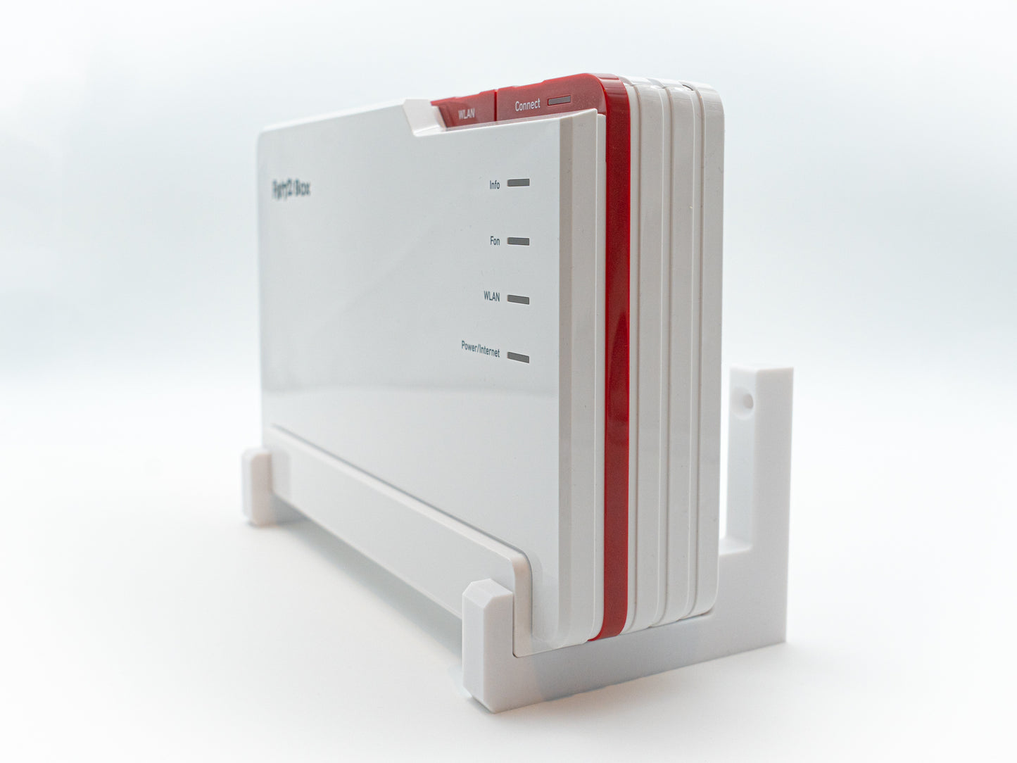 Wandhalterung Halter für Fritz!Box 5690 Pro – Halterung aus Kunststoff für Fritzbox 5690 Pro Fiber Router