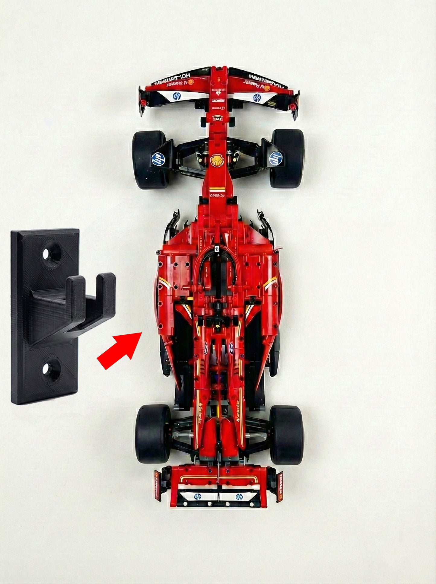 Wand Halterung Befestigung passend für LEGO Technic Set Ferrari SF-24 (42207)