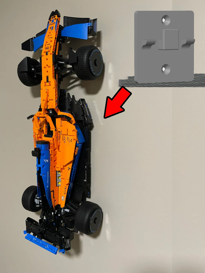 Wand Halterung Befestigung für LEGO Technic McLaren Formel 1 (42141)