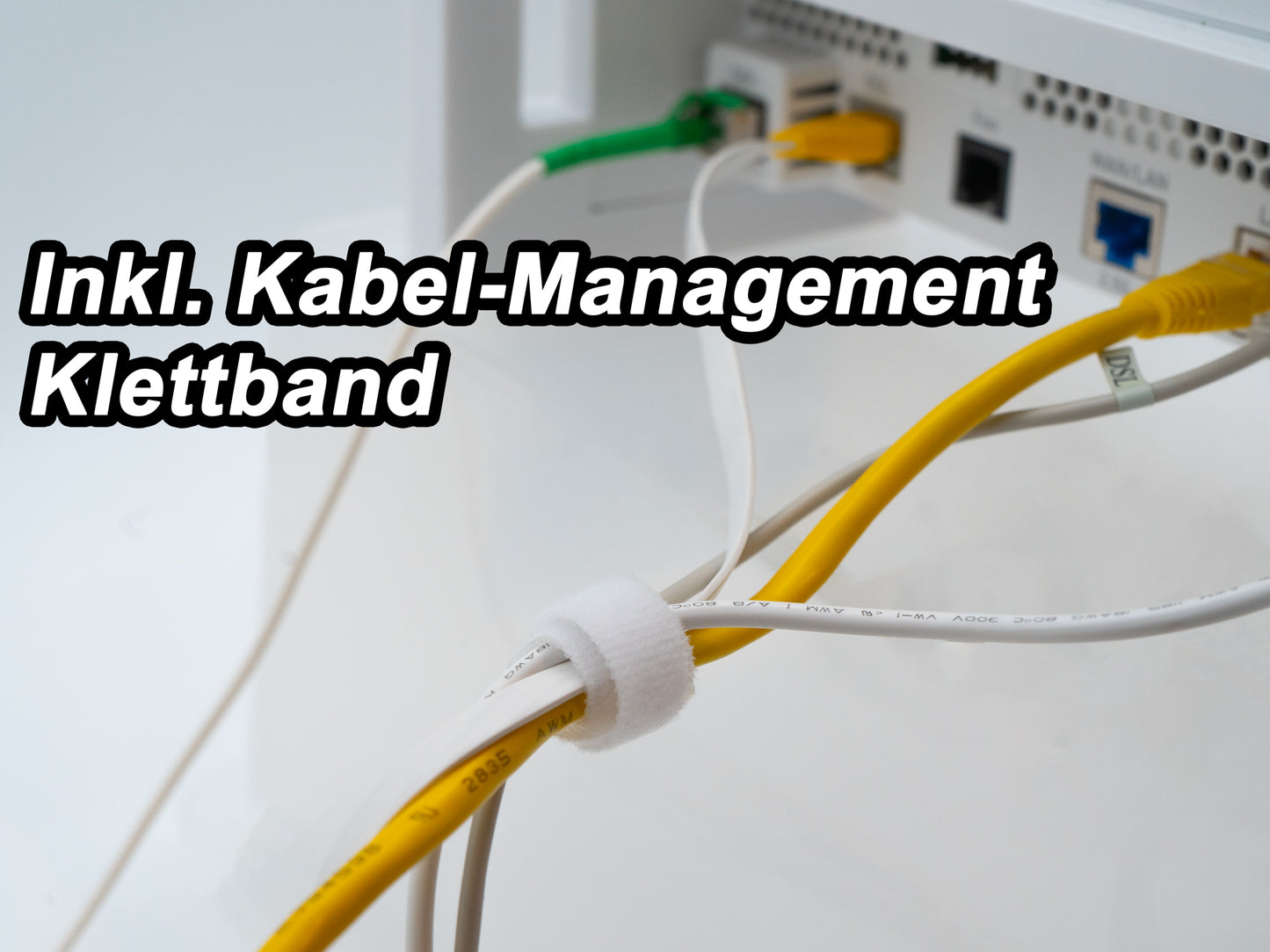 Wandhalterung Halter für Fritz!Box 5690 Pro – Halterung aus Kunststoff für Fritzbox 5690 Pro Fiber Router