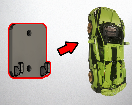 Wandhalterung Befestigung passend für Lego 42115 Lamborghini Sian