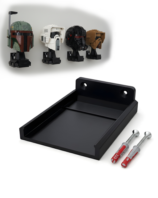 Wandhalterung kompatibel mit Lego Helme 75350, 75349, 75304, 75328, 75277, 75305, 75327