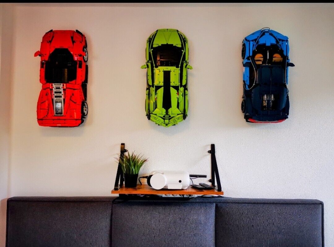 Wandhalterung Befestigung passend für Lego 42115 Lamborghini Sian