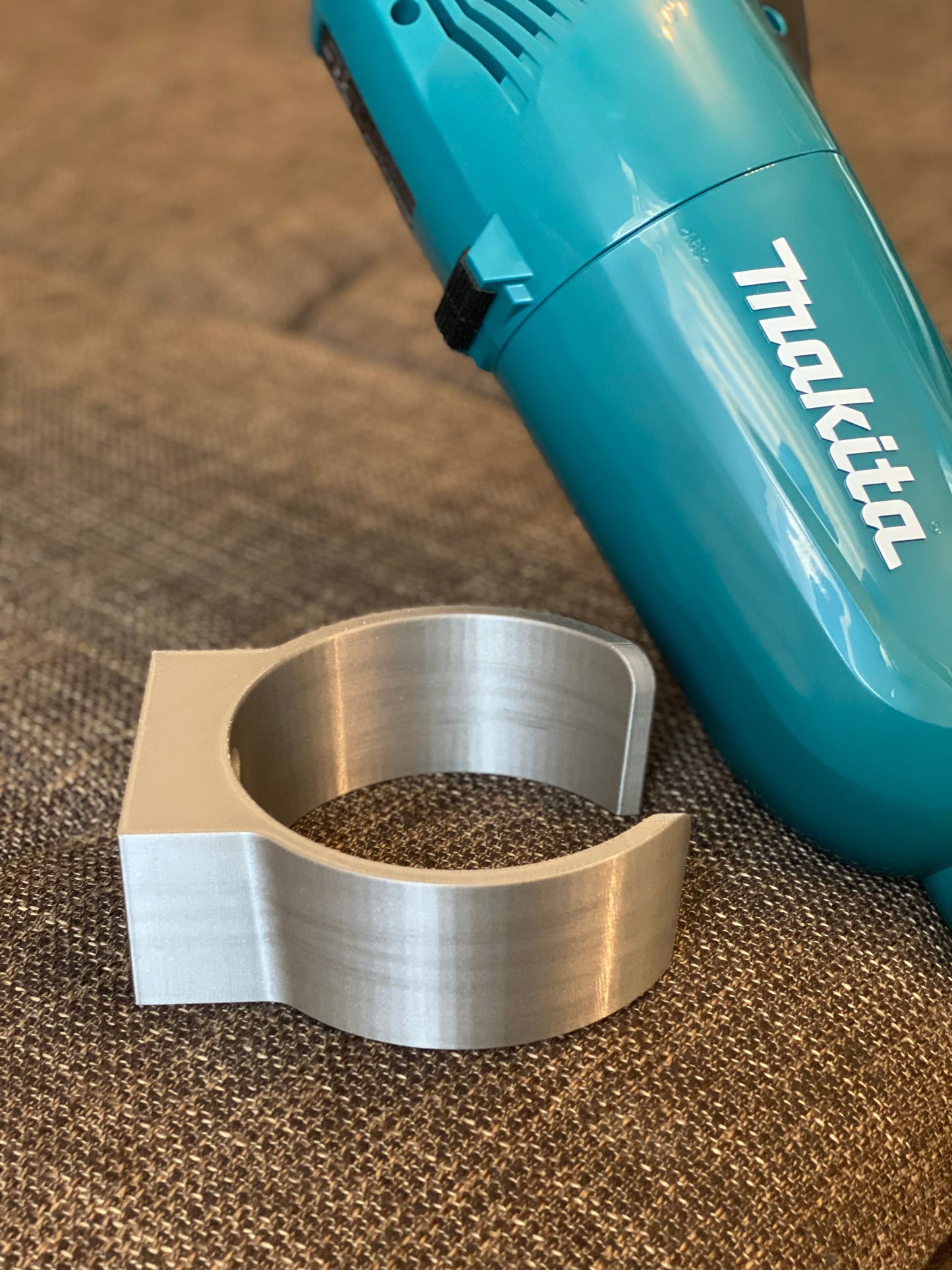 Wandhalterung Wand Halter für Akku-Staubsauger Silber/Grau passend für Makita DCL283 & DCL284