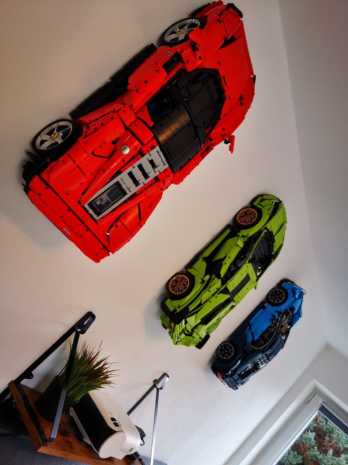 Wand Halterung Befestigung passend für Lego Technic Mercedes-AMG F1 W14 (42171)
